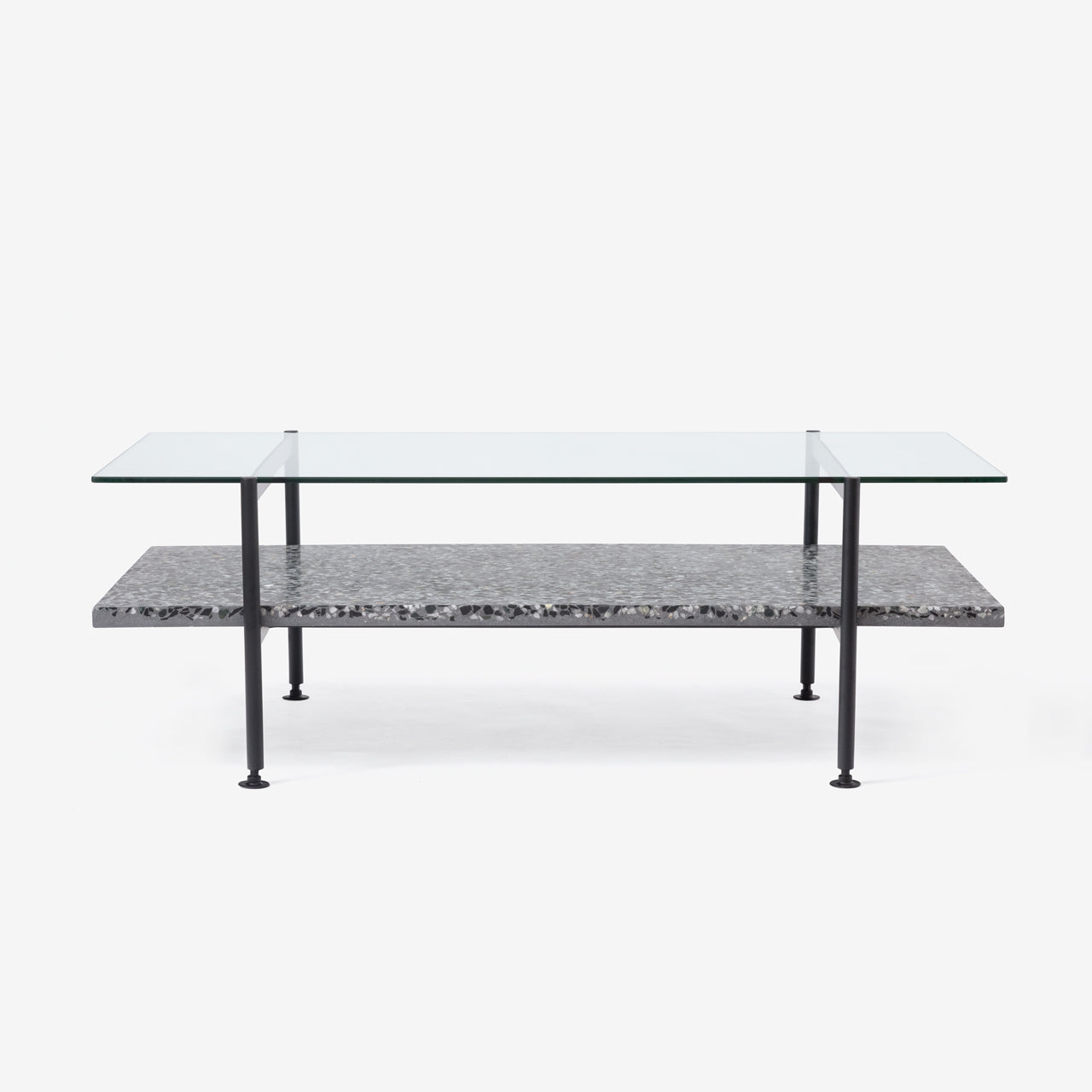 Mesa de Centro Dos Pisos Terrazo