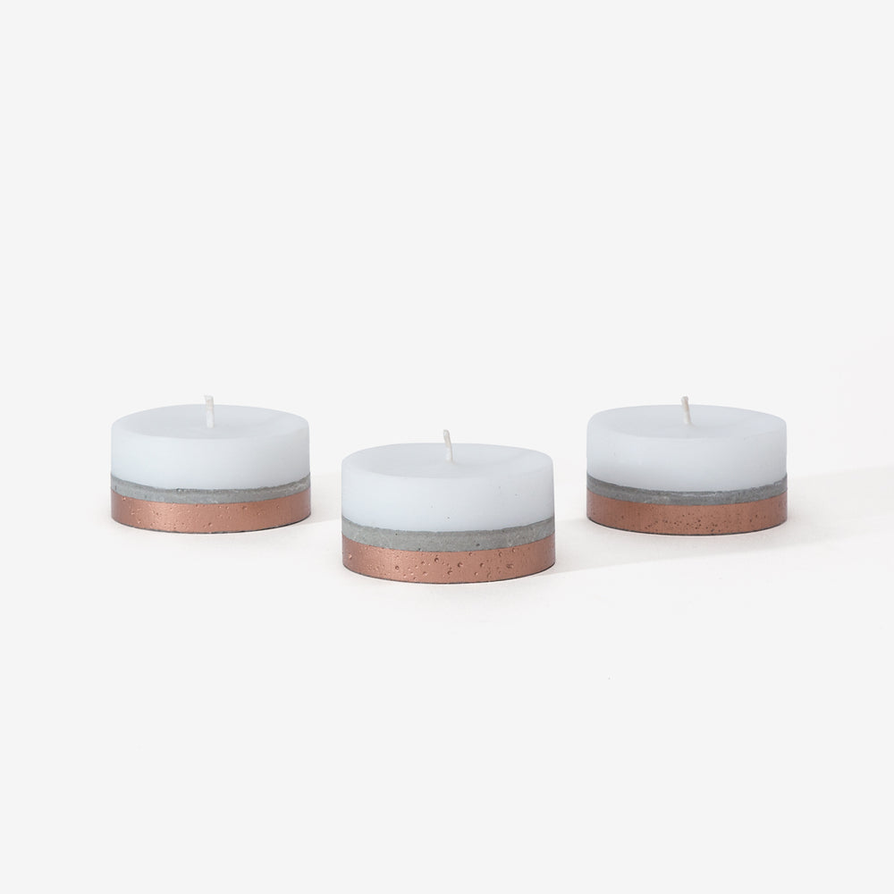 Set Velas Monedones Cobre (3)