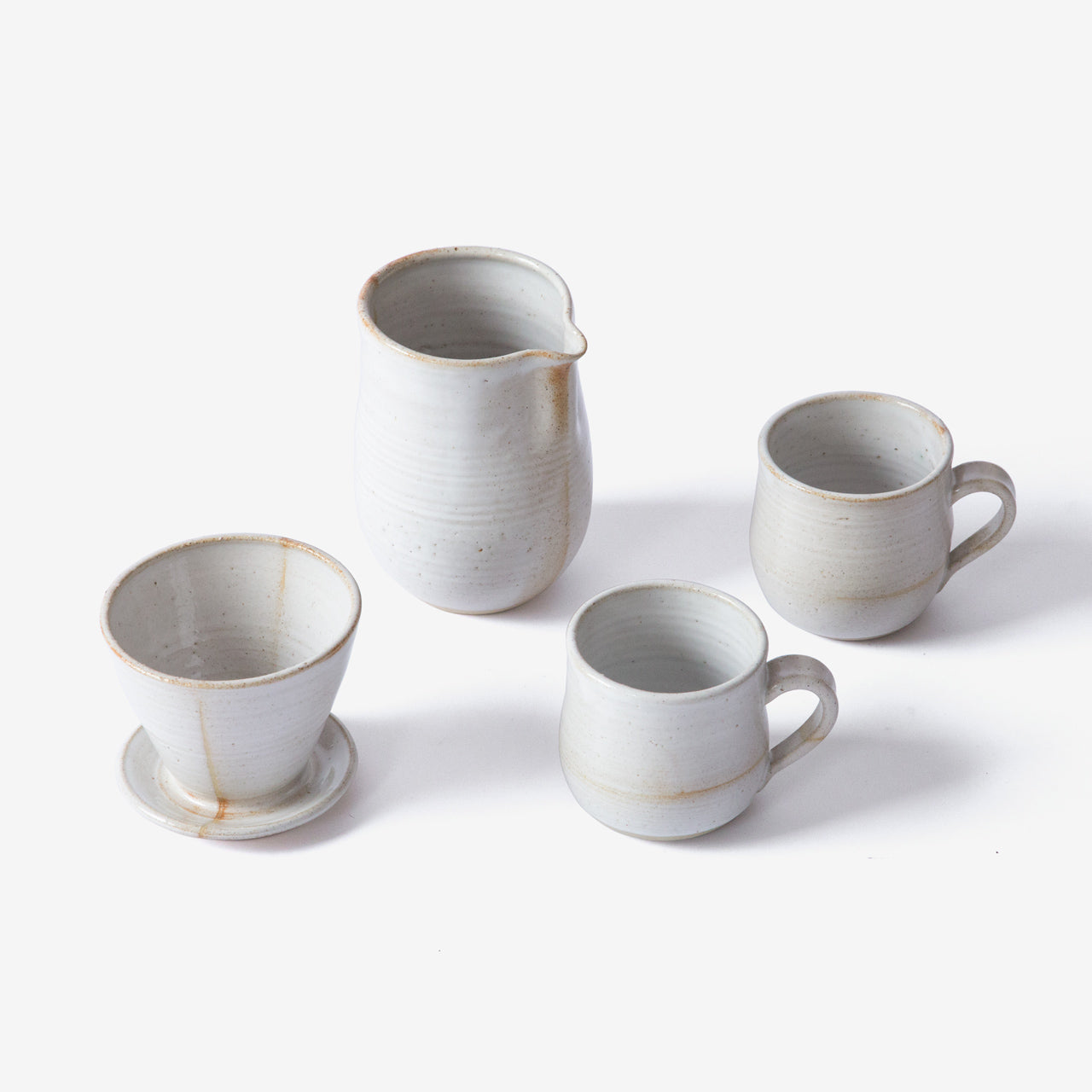 Set Cafetera V60 y Tazas Cerámicas