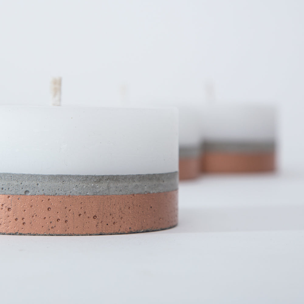 Set Velas Monedones Cobre (3)