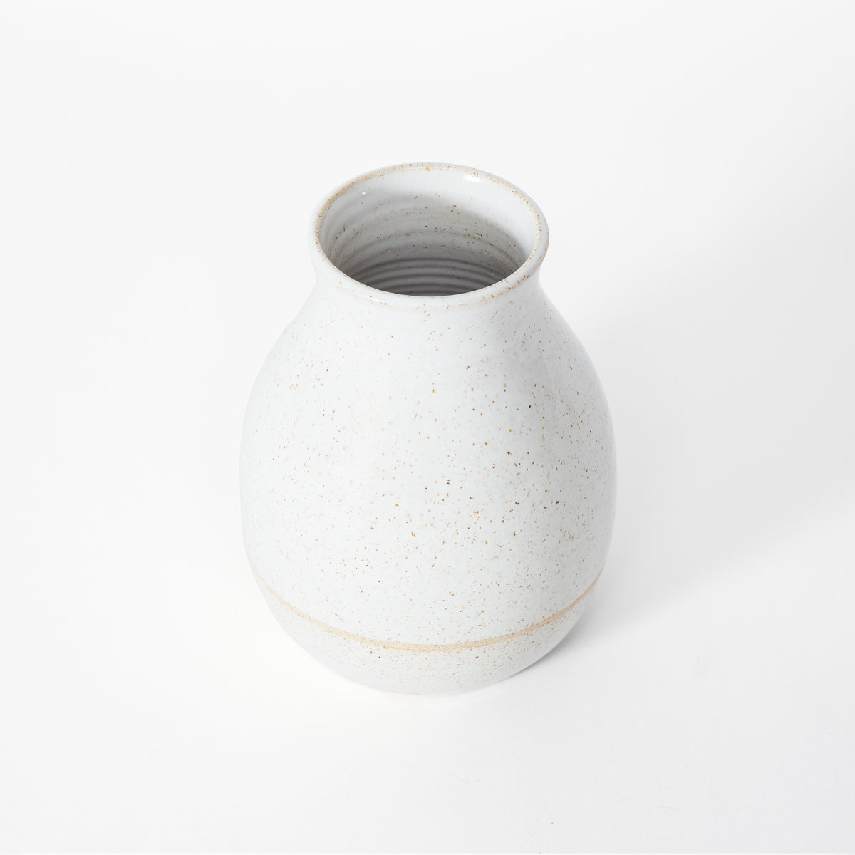Florero Trazo Blanco